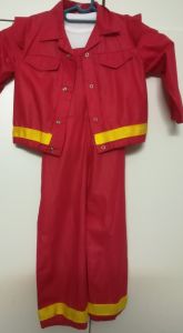 Kids Costumes to Hire - Fireman Jumpsuit, white shirt, jacket